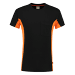 T-Shirt Bicolor Borstzak Blackoran