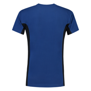 T-Shirt Bicolor Borstzak Navyroyal