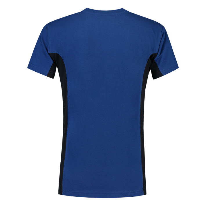 T-Shirt Bicolor Borstzak Navyroyal