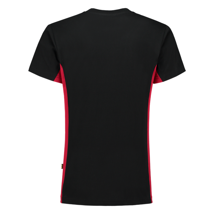 T-Shirt Bicolor Naden Blackred
