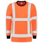 T-Shirt RWS Birdseye Lange Mouw Orange