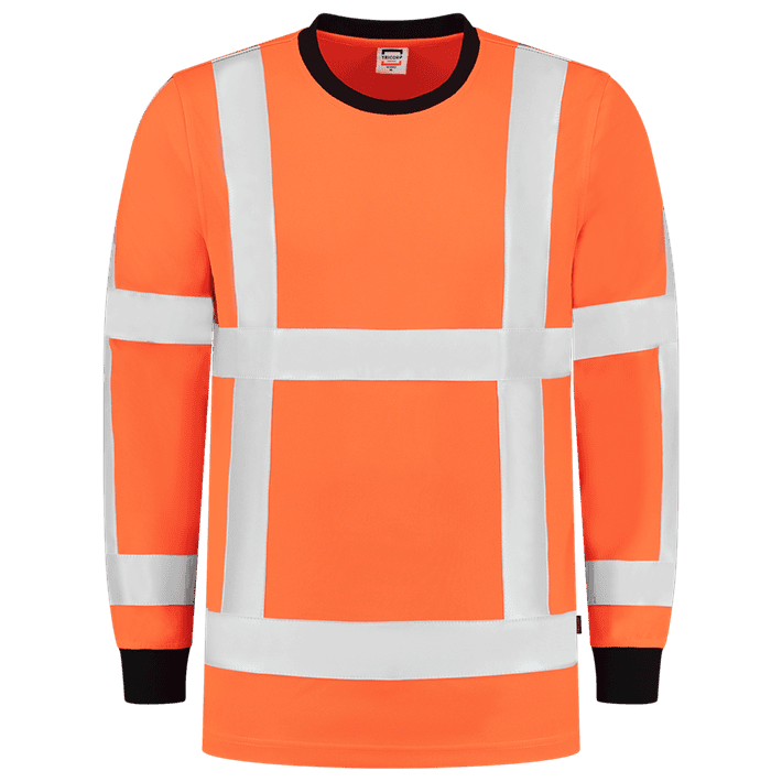 T-Shirt RWS Birdseye Lange Mouw Orange