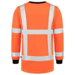 T-Shirt RWS Birdseye Lange Mouw Orange