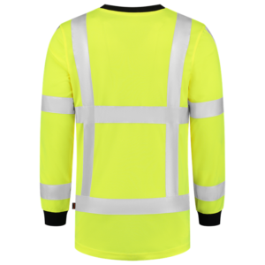 T-Shirt RWS Birdseye Lange Mouw Yellow