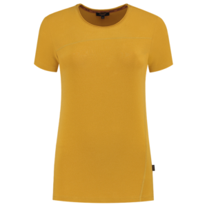 T-Shirt Premium Naden Dames Curry