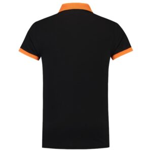 Poloshirt Bicolor Fitted Blackoran