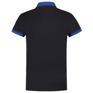 Poloshirt Bicolor Fitted Navyroyal