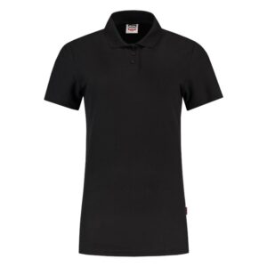 Poloshirt 180 Gram Dames Black