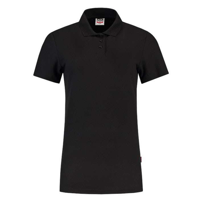 Poloshirt 180 Gram Dames Black