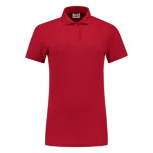 Poloshirt 180 Gram Dames Red
