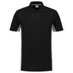 Poloshirt Bicolor BlackGrey