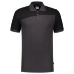 Poloshirt Bicolor Naden DgreyBlack