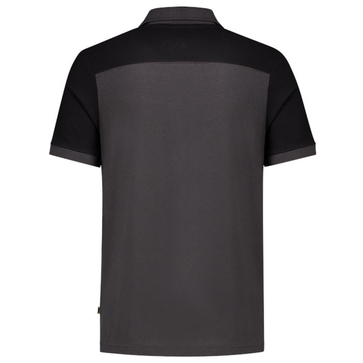 Poloshirt Bicolor Naden DgreyBlack