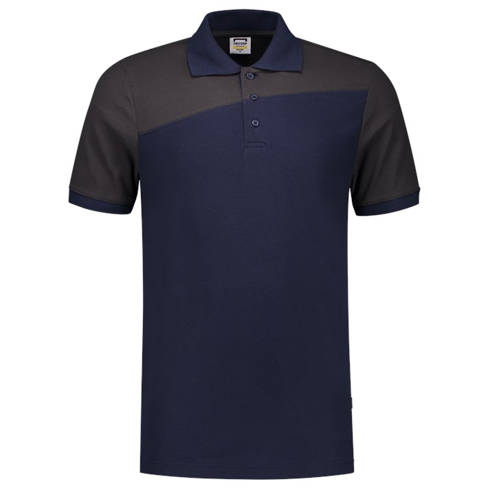 Poloshirt Bicolor Naden InkDgrey