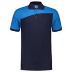 Poloshirt Bicolor Naden InkTurq