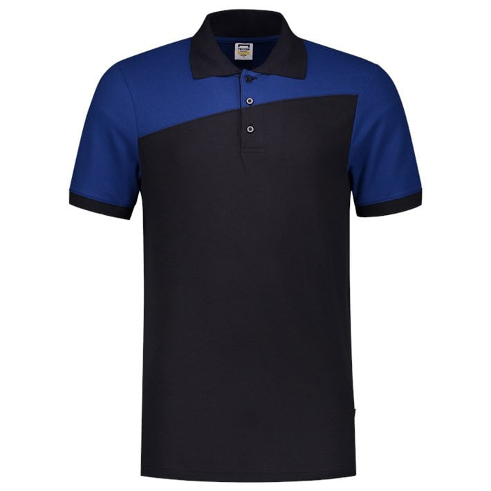 Poloshirt Bicolor Naden Navyroyal