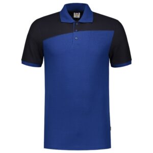 Poloshirt Bicolor Naden Royalnavy