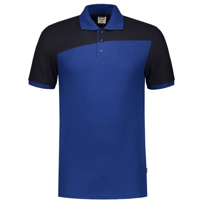 Poloshirt Bicolor Naden Royalnavy