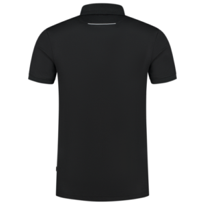 202703 Poloshirt Accent Zwart/Grijs