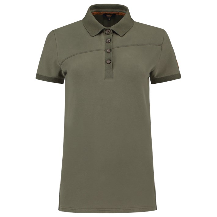 Poloshirt Premium Naden Dames Army