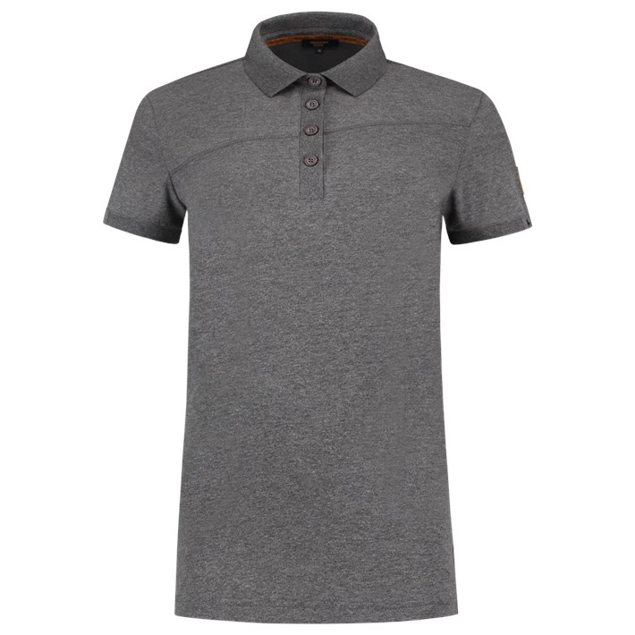 Poloshirt Premium Naden Dames Stonemel