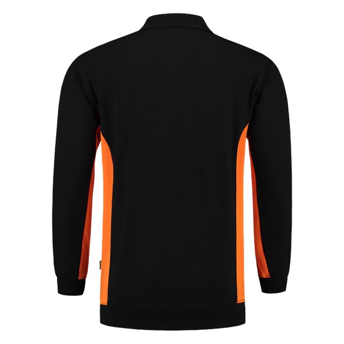 Polosweater Bicolor Borstzak Blackoran