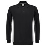 Polosweater Bicolor BlackGrey