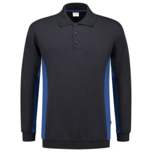 Polosweater Bicolor Navyroyal
