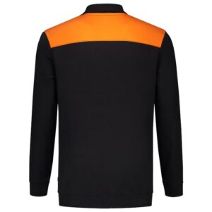 Polosweater Bicolor Naden Blackoran
