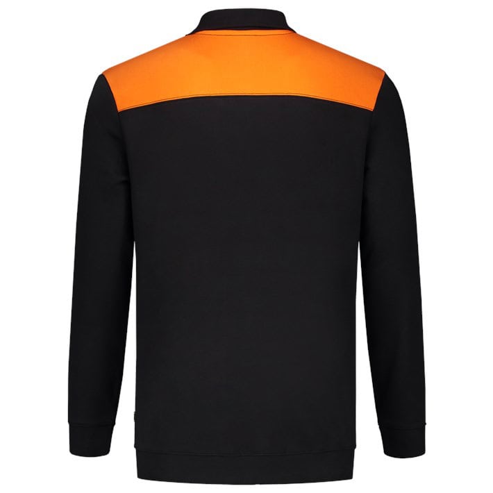 Polosweater Bicolor Naden Blackoran
