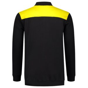 Polosweater Bicolor Naden BlackYello