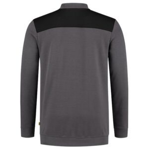 Polosweater Bicolor Naden DgreyBlack