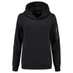Sweater Premium Capuchon Dames Black