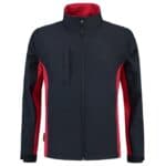 Softshell Bicolor NavyRed