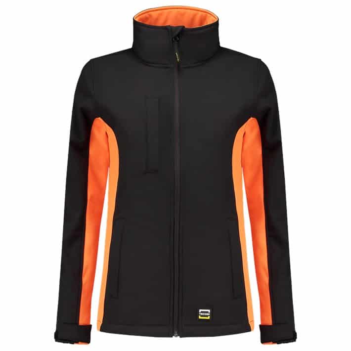 Softshell Bicolor Dames Blackoran