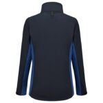 Softshell Bicolor Dames Navyroyal