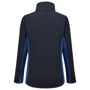 Softshell Bicolor Dames Navyroyal