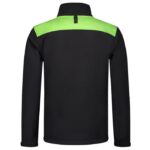 Softshell Bicolor Naden Blacklime