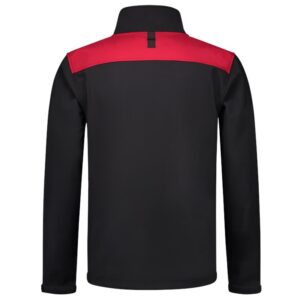 Softshell Bicolor Naden Blackred