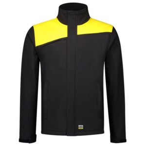 Softshell Bicolor Naden BlackYello