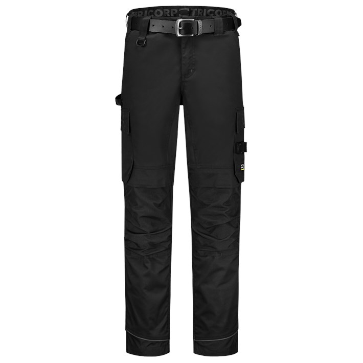 502020 Stretch Werkbroek Twill Cordura Black