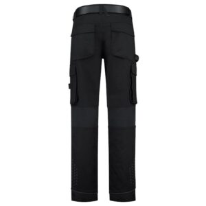 502020 Stretch Werkbroek Twill Cordura Black