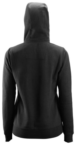 Dames Zip Hoodie Zwart