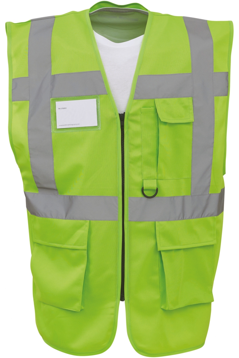 Signalisatie Multifunctioneel Executive Vest Lime