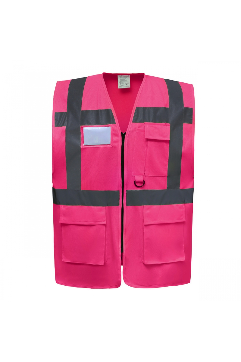 Signalisatie Multifunctioneel Executive Vest Pink