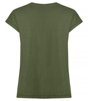 Fashion Top T-shirt Ladies Legergroen