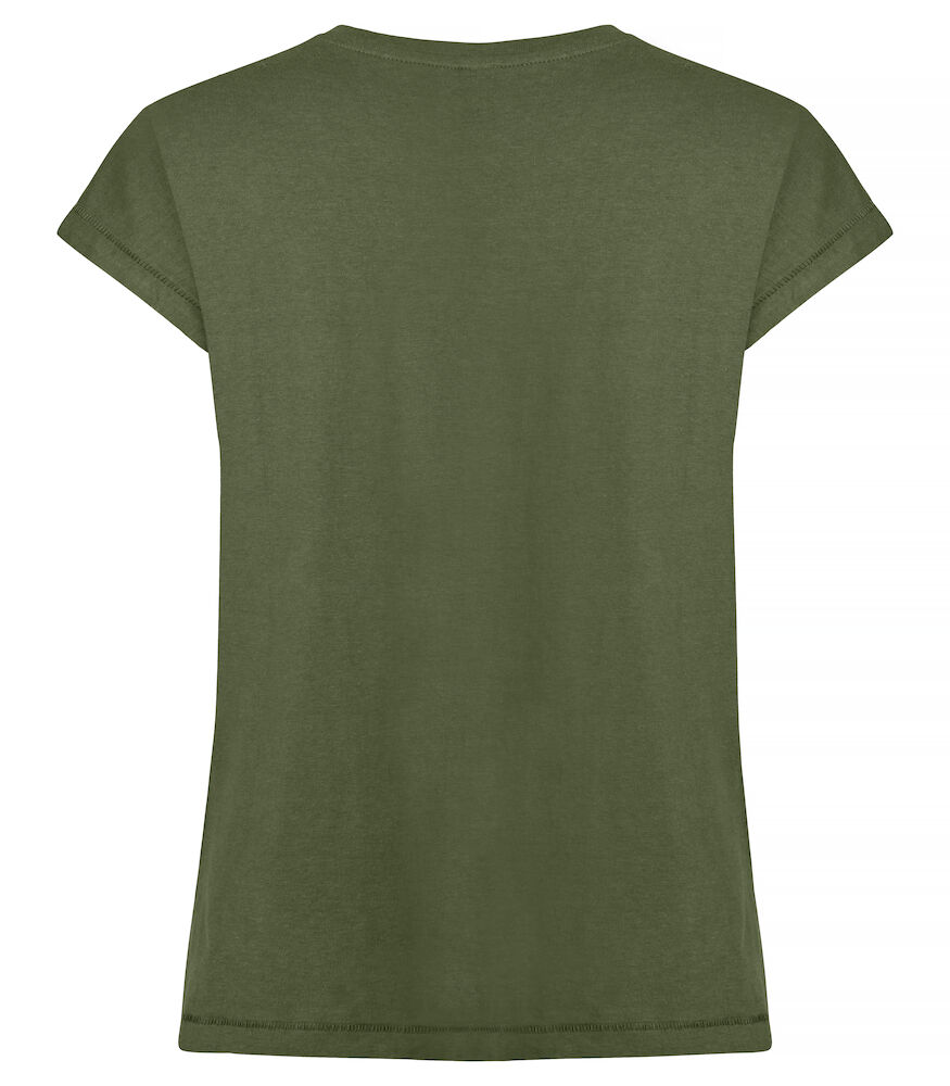 Fashion Top T-shirt Ladies Legergroen