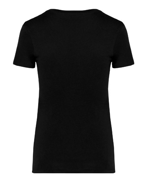 NS324 Ecologische Dames T-shirt Zwart