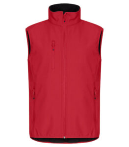 Classic Softshell Bodywarmer Rood