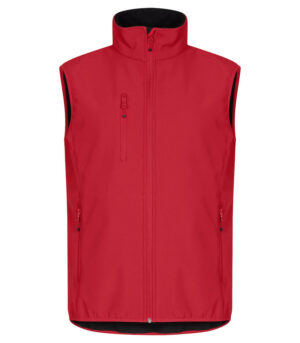 Classic Softshell Bodywarmer Rood